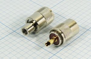 Штекер UHF на кабель RG6, накручивающийся на кабель; №527 штек UHF\RG6\\вкруч\ Штекер UHF на кабель RG6, накручивающийся на кабель; №527 штек UHF\RG6\\вкруч\