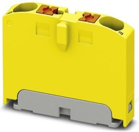 1028070, DIN Rail Terminal Blocks PTFIX 2X2,5 YE 1028070, DIN Rail Terminal Blocks PTFIX 2X2,5 YE