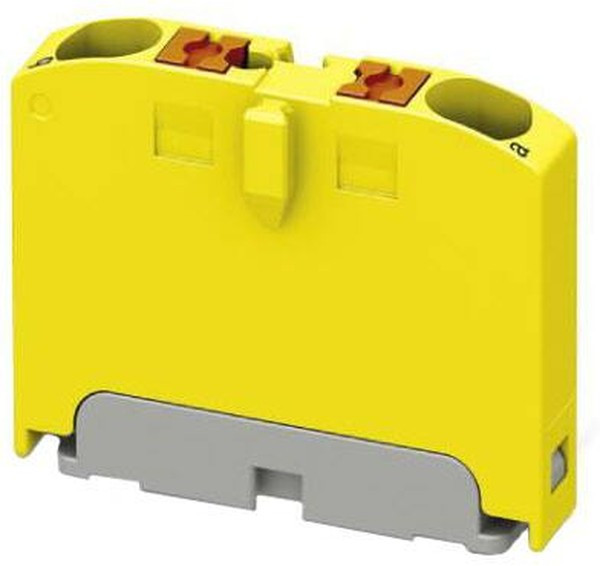 1028070, DIN Rail Terminal Blocks PTFIX 2X2,5 YE 1028070, DIN Rail Terminal Blocks PTFIX 2X2,5 YE