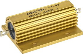 HS100 680R J, Wirewound Resistor 100W, 680Ohm, 5% HS100 680R J, Wirewound Resistor 100W, 680Ohm, 5%