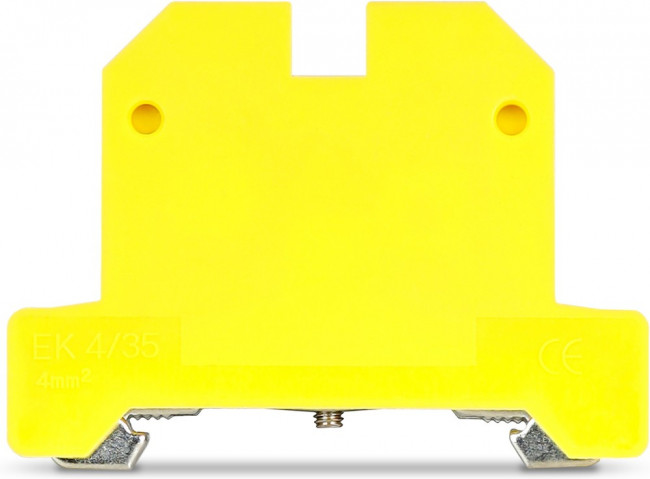 Зажим наборный 4мм2, JXB 35А, земля, Smartbuy (SBE-JXB-4-yg )