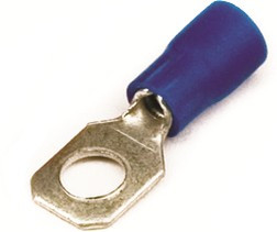 Наконечник кольц. изол. 1.5-2.5кв.мм отв. d5.2мм син. (уп.100шт) DKC 2B5P