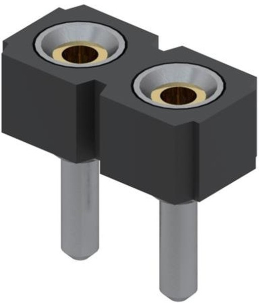 315-43-102-41-003000, Conn Socket Strip SKT 2 POS 2.54mm Solder ST Thru-Hole