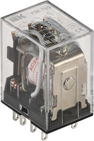 RRP20-3-05-024A, Реле промежуточное 5А 24В 3ПК РЭК78/3 без розетки