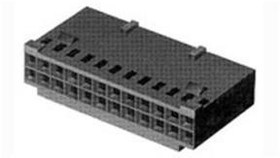 69307-004LF, Headers &amp; Wire Housings Crimp-to-Wire Hsg Double Row, 4P