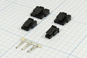 Разъем питания MF3 вилка, контакты 1x 3, шаг P3.0, монтаж на кабель, MF3-1x03F, 3P Разъем питания MF3 вилка, контакты 1x 3, шаг P3.0, монтаж на кабель, MF3-1x03F, 3P