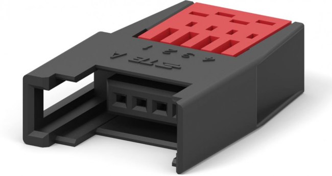 1-1746741-4, Power to the Board 2MM RITS REC 04P F/H RED