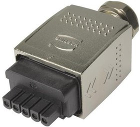 09354330401, Heavy Duty Power Connectors Han PushPull Power L Metal Plug fix cod