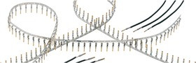 09670008268, D-Sub Standard Series, Female Crimp D-sub Connector Contact, PdNi Pin, 24 20 AWG