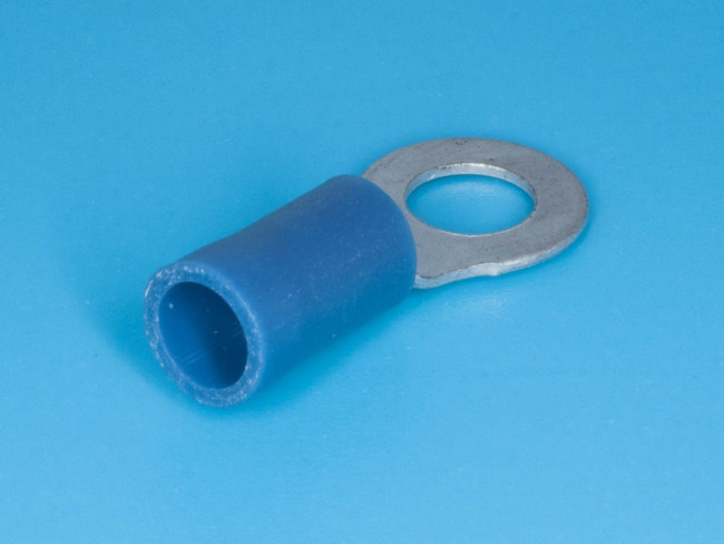 KLS8-01103-RVL2-5 (VF2-5) (SG57609) (TRI-2-5), Клемма тип "О" 5.3мм, изолированная, провод 1.5-2.5мм² (синяя)