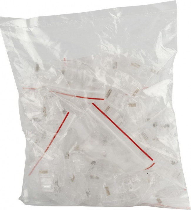 Джек ЭРА RJ-45 8P8C CAT 5e упаковка 100 шт. Б0048299