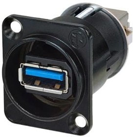 NAUSB3-B, USB 3.0 Feedthrough Gender Changer for use with USB 3.0 Connectors