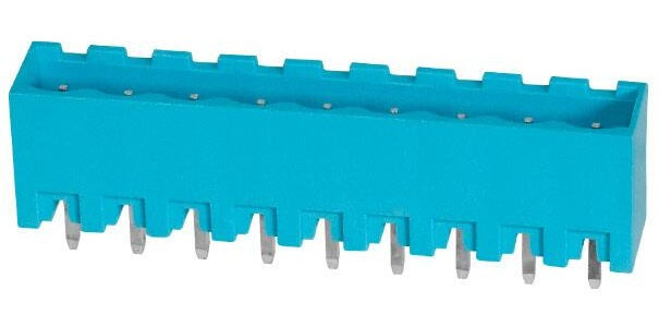 TBP01R2-508-09BE, Pluggable Terminal Blocks Terminal block, pluggable, 5.08, receptical, 9 pole, blue