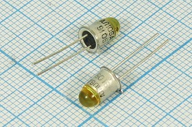 Светодиод инфракрасный 5 x 8, 0,2мВт, угол свечения 25, желтый прозрачный, АЛ106А