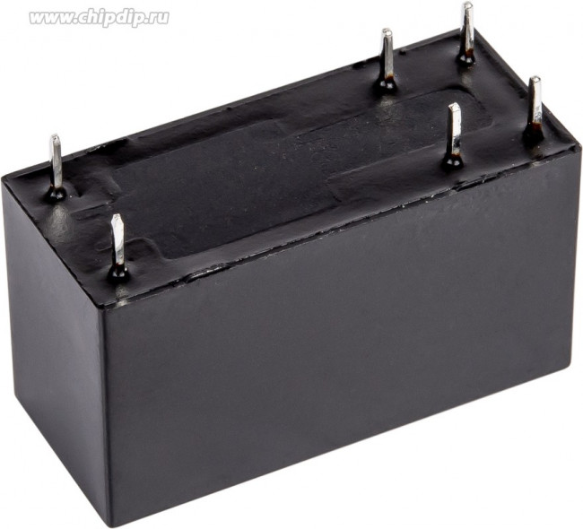 W15-1A2T-DC12V, Реле 1зам. 12VDC 10A/250VAC