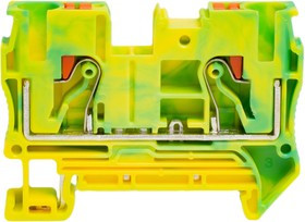 Клемма защитного провода, 6кв.мм, PUSH-IN