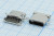 Разъем USB розетка, тип C 3.1, контакты на плату, USB3.1TYPE-C 24PF-006