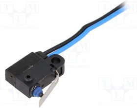 D2HW-C263MR, Микропереключатель SNAP ACTION, с рычагом, SPST-NO, 0,1A/125ВAC