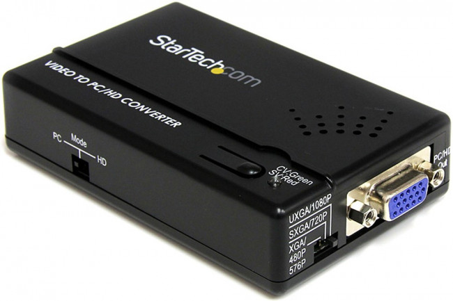 VID2VGATV2, Composite, S-Video to VGA Video Converter, 1280 x 1024 Maximum Resolution
