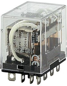 LY4ND224DC, Industrial Relay LY 4CO DC 24V 10A Plug-In Terminal