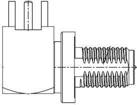132203-18RP, RF Connectors / Coaxial Connectors SMA Connector, IP67