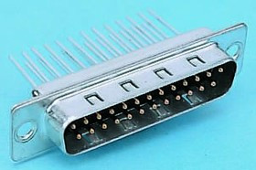 09670374707, D-Sub Standard Connectors DSUB SV FEM TWW STR 37P AU3