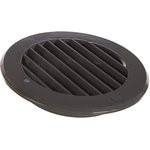 Решетка наружная вентиляционная круглая D130 10РКН сер 87-653