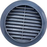 Решетка наружная вентиляционная круглая D130 10РКН сер 87-653