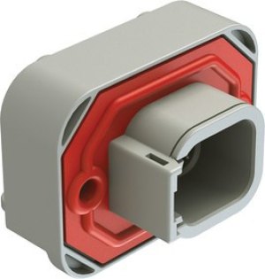 ATM13-08PA-BM04, Automotive Connectors RA Flng Mnt PCB Rcpt 8POS Gry Tin Cont A ATM13-08PA-BM04, Automotive Connectors RA Flng Mnt PCB Rcpt 8POS Gry Tin Cont A
