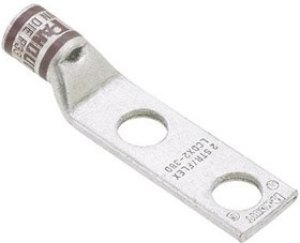 LCDX4-56D-L, Terminals Copp Comp Lug 2H #4 AWG Flex 5 LCDX4-56D-L, Terminals Copp Comp Lug 2H #4 AWG Flex 5