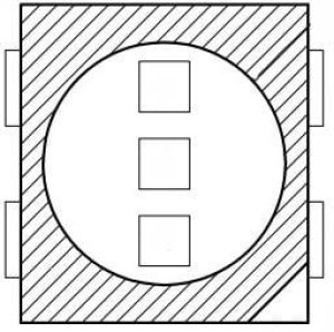 ASMB-LTD2-0A333, Standard LEDs - SMD 2121 PLCC4 tricolor
