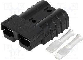 1130-0201-06, Вилка, провод-провод, "папа" / "мама", PIN 2, на провод, обжим