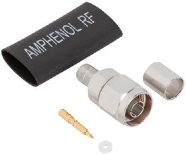 082-6642, RF Connectors / Coaxial Connectors N, Straight Plug for LMR400