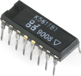 К561ТВ1 (90г), 2 J-K триггера