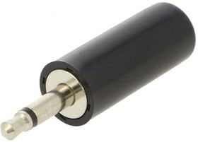 FC1066A, Вилка, Jack 3,5мм, "папа", mono, Кол-во полюс: 2, прямой, на провод