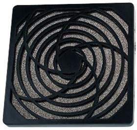 K-PF12J-4PA, решетка пласт.с фильтром для вентилятора 120х120мм K-PF12J-4PA, решетка пласт.с фильтром для вентилятора 120х120мм