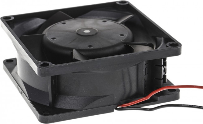 8318, 8300 Series Axial Fan, 48 V dc, DC Operation, 54m³/h, 3W, 75mA Max, IP20, 80 x 80 x 32mm