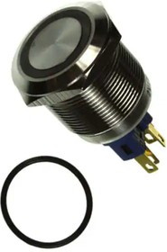 PV7F2Y0SS-331, Pushbutton Switches 2A 48VDC GRN LED 22mm OFF(ON) SPDT