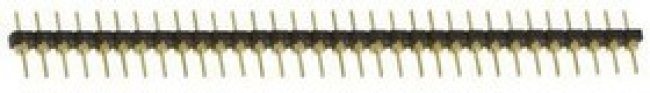 BCS-140-L-D-HE, Headers &amp; Wire Housings Pass-Through Socket Strip, 0.100" pitch