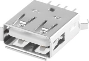 614004135023, Разъем USB, USB Типа A, USB 2.0, Гнездо, 4 вывод(-ов), Монтаж в Сквозное Отверстие, Вертикальный 614004135023, Разъем USB, USB Типа A, USB 2.0, Гнездо, 4 вывод(-ов), Монтаж в Сквозное Отверстие, Вертикальный