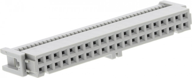 89140-0101, 40-Way IDC Connector Socket for Cable Mount, 2-Row 89140-0101, 40-Way IDC Connector Socket for Cable Mount, 2-Row