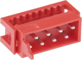 690157000872, 8-Way IDC Connector Plug for Cable Mount, 2-Row