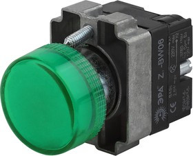 Индикатор ЭРА BLS50-BU-K06E LAY5-BU63 зеленого цвета d22мм Б0045623