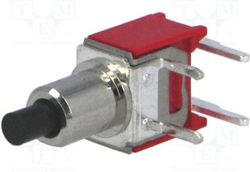 IC1908P1B6M6QE, Переключатель: кнопочный, Пол: 2, SPST-NO, 1A/125ВAC, 1A/28ВDC