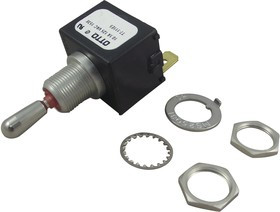 T7-111E5, Рычажный переключатель, IP68S, (Вкл.)-Выкл.-(Вкл.), SPDT, Без Подсветки, Серия T7, Панель, 16 А T7-111E5, Рычажный переключатель, IP68S, (Вкл.)-Выкл.-(Вкл.), SPDT, Без Подсветки, Серия T7, Панель, 16 А