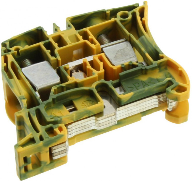 1SNK512150R0000, Клеммная колодка на DIN рейку, 2 вывод(-ов), 3 AWG, 16 мм², Винт 1SNK512150R0000, Клеммная колодка на DIN рейку, 2 вывод(-ов), 3 AWG, 16 мм², Винт