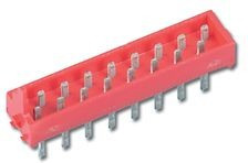 8-215464-2, Pin Header, Board-to-Board, 1.27 мм, 2 ряд(-ов), 12 контакт(-ов), Through Hole Straight