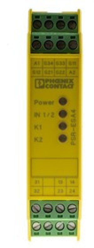 2963750, Dual-Channel Emergency Stop, Safety Switch/Interlock Safety Relay, 24V ac/dc, 2 Safety Contacts 2963750, Dual-Channel Emergency Stop, Safety Switch/Interlock Safety Relay, 24V ac/dc, 2 Safety Contacts