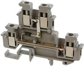 2800567, DIN Rail Terminal Blocks Feed-thru modular,GR Term block 24A 500V