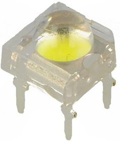 OSW4G4Z2C1P, LED Super Flux; 7.62x7.62mm; white cold; 28?30lm; 120°; 20mA